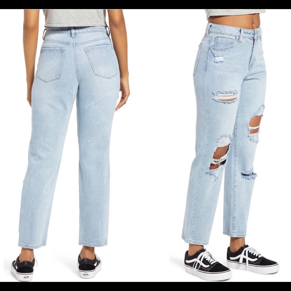 BP Nordstrom Straight leg ripped jeans - Picture 2 of 3